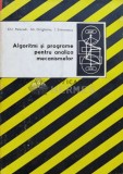 Algoritmi si programe pentru analiza mecanismelor - CHR. Pelecudi (H25), Tehnica