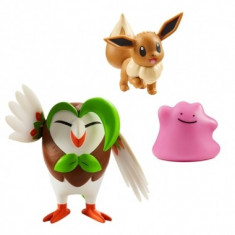 Pokemon, Dartrix, Eevee &amp;amp; Ditto 5-7 cm foto