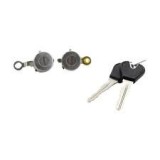 Set yale inchidere Mazda 323 (Bh), 1994-1997, cu chei, cu 2 butuci blocare usa, stanga/dreapta, fata, BC5A-76-210A/220A,