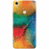 Husa silicon pentru Xiaomi Redmi Note 5A, Colorful Wall Paint Texture