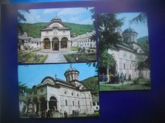 HOPCT LOT 4058 - 3 CARTI POSTALE-MANASTIREA COZIA -JUD VALCEA-NECIRCULATE