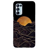 Husa compatibila cu Oppo A53 model Moon Hills, Silicon, TPU, Viceversa, Transparent, Carcasa
