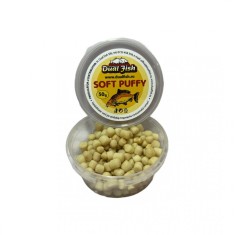 Puffy Soft, dimensiune medi, aroma de USTUROI (ALB), 50 g