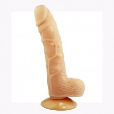 Dildo Penis 19.5/3.8cm Realistic Ventuza Balls Natural Shape Colour Dong