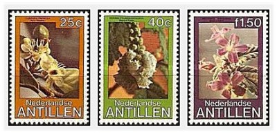 Antilele Olandeze 1979 - Flori, serie neuzata foto