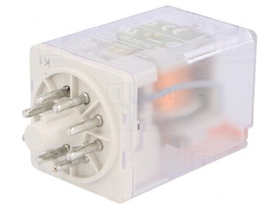 Releu Electromagnetic DPDT 230VAC 20A foto