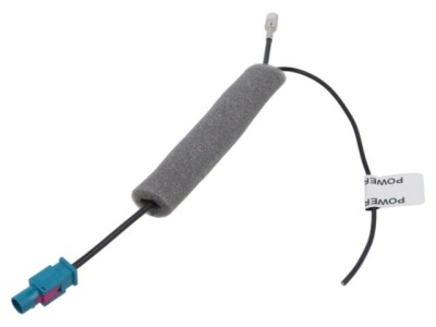 Cablu Fakra Plug la Soclu SMB Negru Drept 0.25m 12VDC MTA foto
