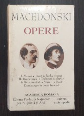 OPERE - VOL I+II - VERSURI, PROZA, DRAMATURGIE, TRADUCERI - ALEXANDRU MACEDONSKI foto