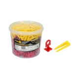 Sistem nivel. placi 3mm 300clips+100pene Vorel 04737
