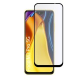 Folie sticla securizata pentru xiaomi poco m3 pro 5g, pro iao3, acopera tot ecranul, full glue cu lipire completa, 9h, 3d,htpmag, neagra