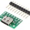 Adaptor USB C 2.0 20,32x13,97mm Soclu