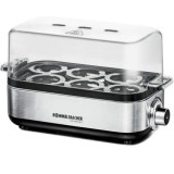 Aparat de gatit oua Rommelsbacher ER 600, 400 W, pana la 6 oua, otel inoxidabil