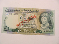 CY - Pound 1977 Irlanda de Nord / SPECIMEN / UNC foto