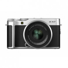 Aparat foto Mirrorless Fujifilm X-A7, negru/argintiu foto