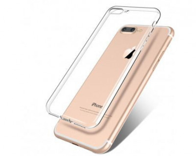 Husa Plastic Apple iPhone 8 Plus iPhone 7 Plus Clear Matte Baseus foto