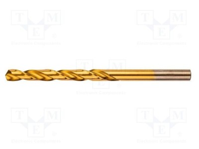 Burghiu metal 6mm HSS GRAPHITE nitrură titan foto