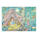 Puzzle de observatie Casuta secreta Moulin Roty 100 piese
