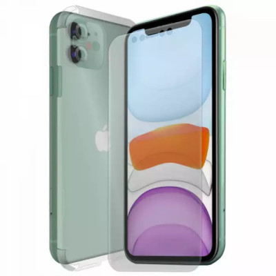 FOLIE ALIEN SURFACE Apple iPhone 11, PROTECTIE FATA,SPATE,LATERALE + ALIEN FIBER foto