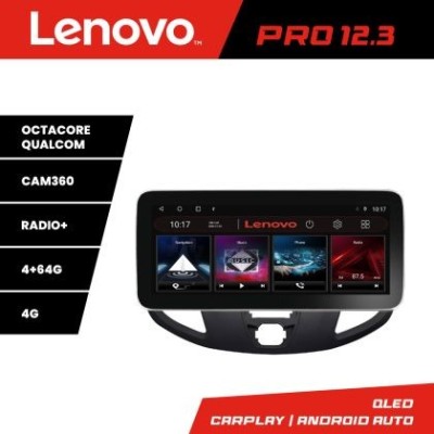 Navigatie Ford Transit V363 2015-2021 Lenovo PRO 4+64 12.3 inch qled android 4G DSP gps internet Kit-custom CarStore Technology foto