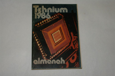 Almanah Tehnium 1986 foto