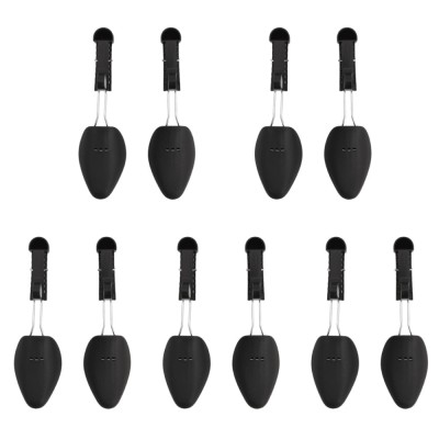 Calapoade de pantofi, 5 perechi, negru, EU 38-44, plastic foto