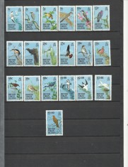BRITISH VIRGIN ISLANDS 1985 FAUNA PASARI foto