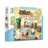 Joc logic Smart Games The Wolf &amp;amp; The 7 Goats Deluxe, cu 48 de provocari, editie limba romana