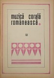 Muzica corala romaneasca, vol. III