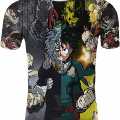 Tricou pentru Cosplay My Hero MHA - Tricouri cu gât cu sublimare cu imprimare 3D