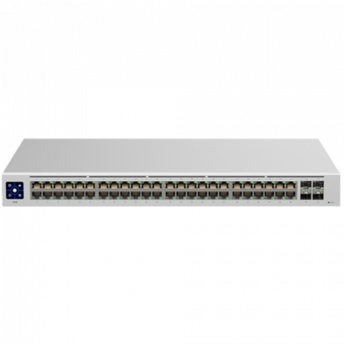 SWITCH. Ubiquiti UniFi Switch 48 is a fully managed Layer 2 switch with (48) Gigabit Ethernet ports and (4) 1G SFP ports for fiber connectivity &quot;USW-4