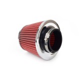 Filtru de aer conic rosu + chrome cu 3 adaptoare FAVLine Selection