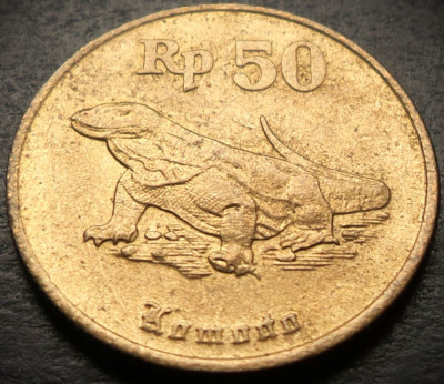 Moneda exotica 50 RUPII - INDONEZIA, anul 1994 *cod 3754 B foto