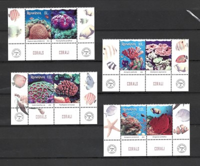 ROMANIA 2024 - CORALI, VINIETA, MNH - LP 2487 foto