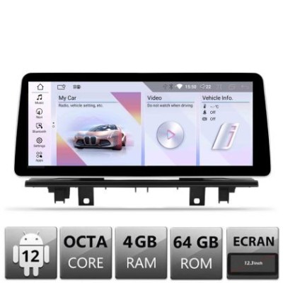 Navigatie BMW X1 F48 2014-2016 cu ecran NBT Android ecran 10.25&amp;quot; 4+64 4G BT CarStore Technology foto