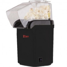 Aparat Pentru Popcorn Zilan ZLN-8045,Negru Putere 1200W, sistem cu jet de aer cald, foto