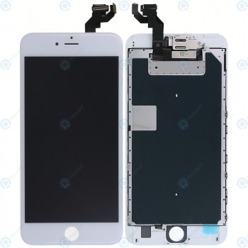 Modul display LCD + Digitizer cu piese mici albe pentru iPhone 6s Plus foto