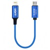 Cablu Transfer Date iSOFT IS-003B, Interfata Lightning - microUSB, Apple