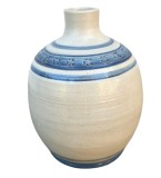 SOLIFLORA VINTAGE DIN CERAMICA SCANDINAVA, SUEDIA, LUCRATA MANUAL