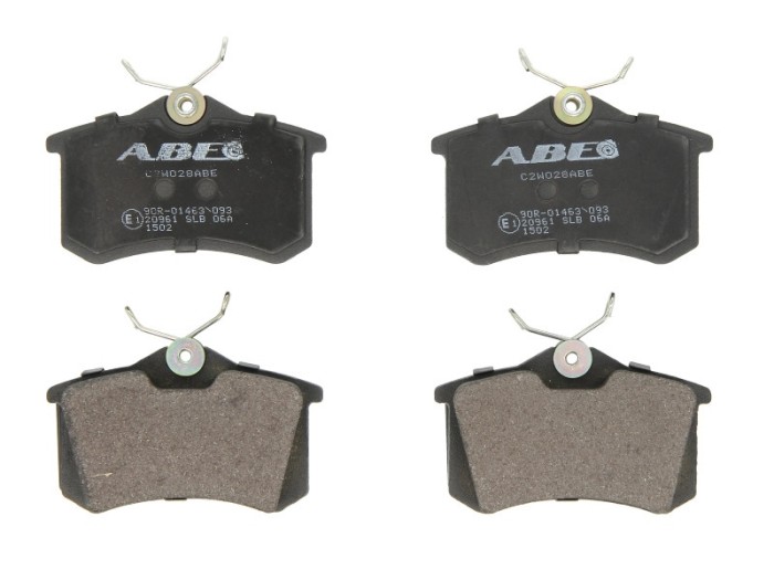 Set placute frana,frana disc CITROEN C4 I (LC) (2004 - 2011) ABE C2W028ABE