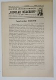 BULETINUL LICEULUI COMERCIAL &#039; NICOLAE BALCESCU &#039; , BUCURESTI , NR.14-15 , 1941