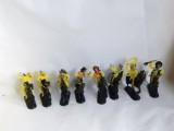 bnk jc Jean Hoefler - Lot complet 8 cowboy calare - galben