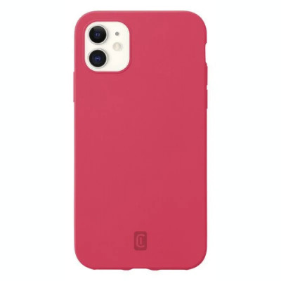 Husa Cover Cellularline Silicon Soft pentru iPhone 12 Mini Coral foto