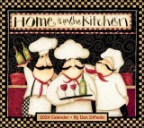 Home Is in the Kitchen 2024 Deluxe Wall Calendar