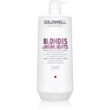 Goldwell Dualsenses Blondes &amp; Highlights șampon pentru păr blond neutralizeaza tonurile de galben 1000 ml
