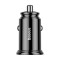 Incarcator Auto Baseus, Circular PPS Universal Smart,Quick Charge 4.0 QC 4.0 and USB-C PD 3.0,Negru