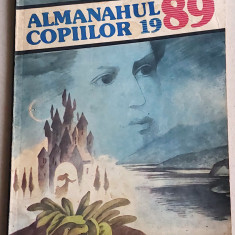 Almanahul copiilor 1989, ilustratii BD Vasile Olac, Stefan Damo, Ana Maria Buzea