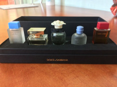 SET mini parfumuri Dolce&amp;amp;Gabanna (5 bucati) , NOU !!! foto