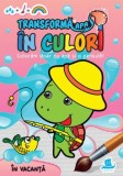Cumpara ieftin Transforma apa in culori. Coloram doar cu apa si o pensula! In vacanta/***, Humanitas Junior