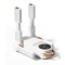 Uscator de incaltaminte cu brate duble, 360 grade aer cald, temperatura constanta, alb, 23.5x8.5x26cm