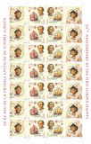 |Romania, LP 1691/2005, 50 de ani de emisiuni Europa CEPT, dant., coala, MNH, Nestampilat